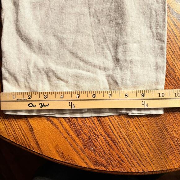 Old Navy Linen Blend Pants Women's Size XXL Drawstring Straight Leg Beach Vacay - Picture 9 of 10